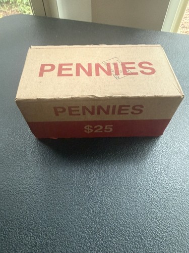 Bank box rolls of - bank,