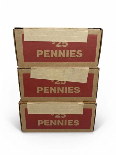 Sealed bank box rolls - 50, of